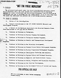 Purpose and Table of Contents