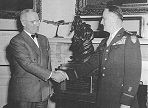 Truman, Spaatz, 1945