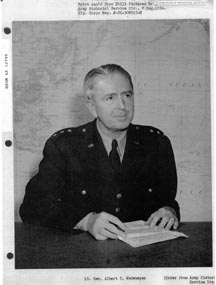 General A.C. Wedemeyer